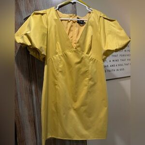 DO+BE Yellow Mini Dress